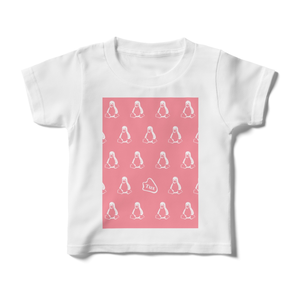 LinuxマスコットキッズTシャツ