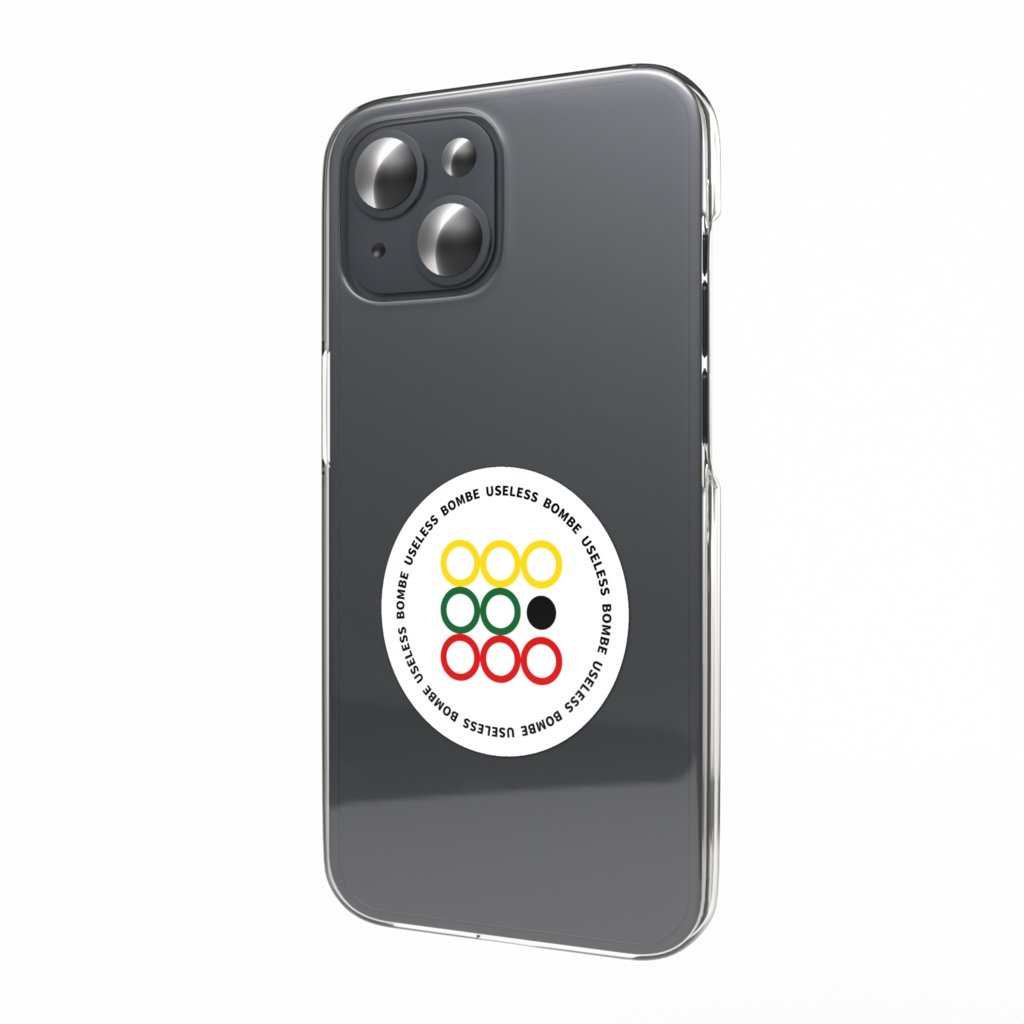 スマホステッカー　ボンブロゴ(サークル)