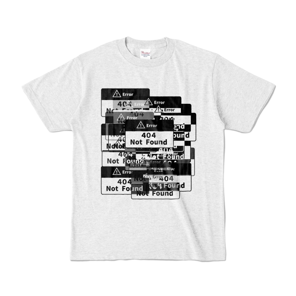 Error 404 カラーTシャツ