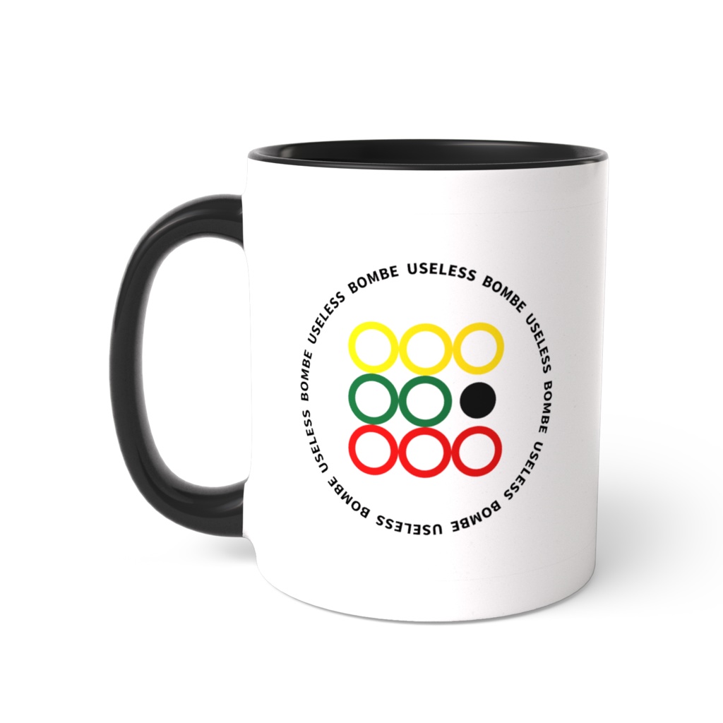 ツートンカラーマグカップ【ボンブロゴ】