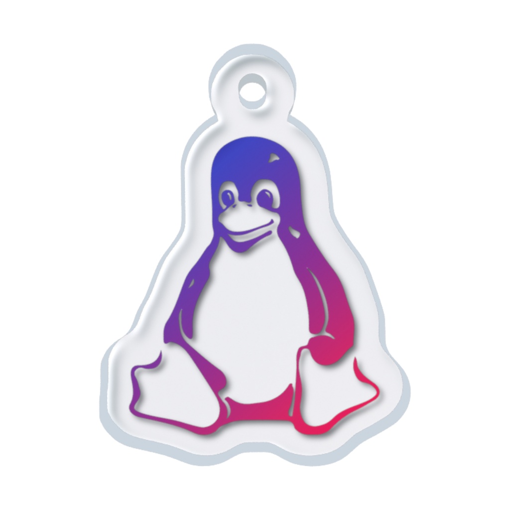 めじるしチャーム Tuxくん