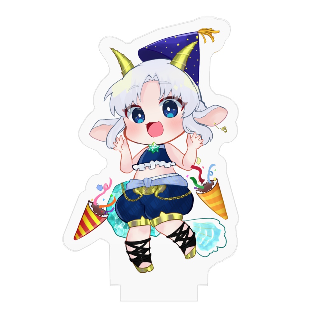 花糸宮芽依 アクリルフィギュア(バースデーVer.)