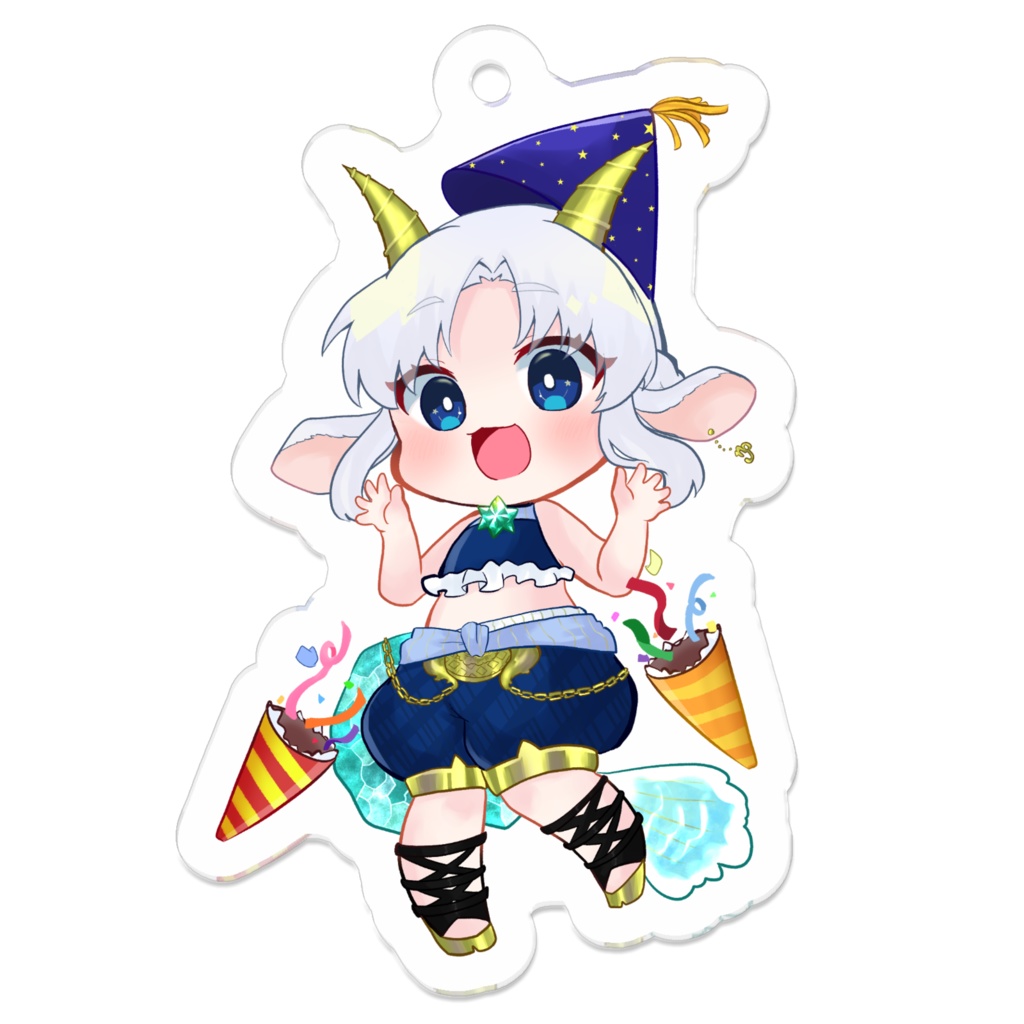 花糸宮芽依 アクリルキーホルダー(バースデーVer.)