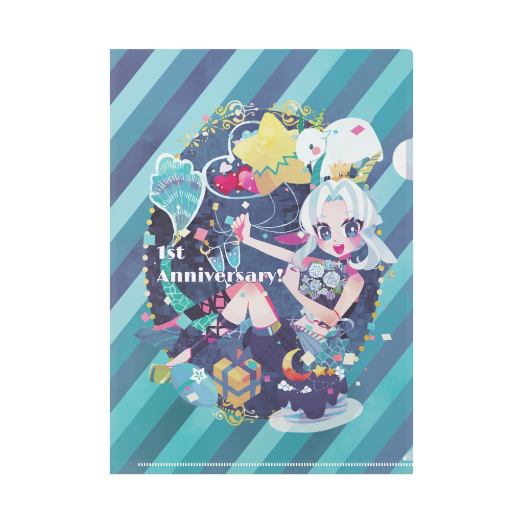 花糸宮芽依 クリアファイルA(1周年Ver.) A4/A5