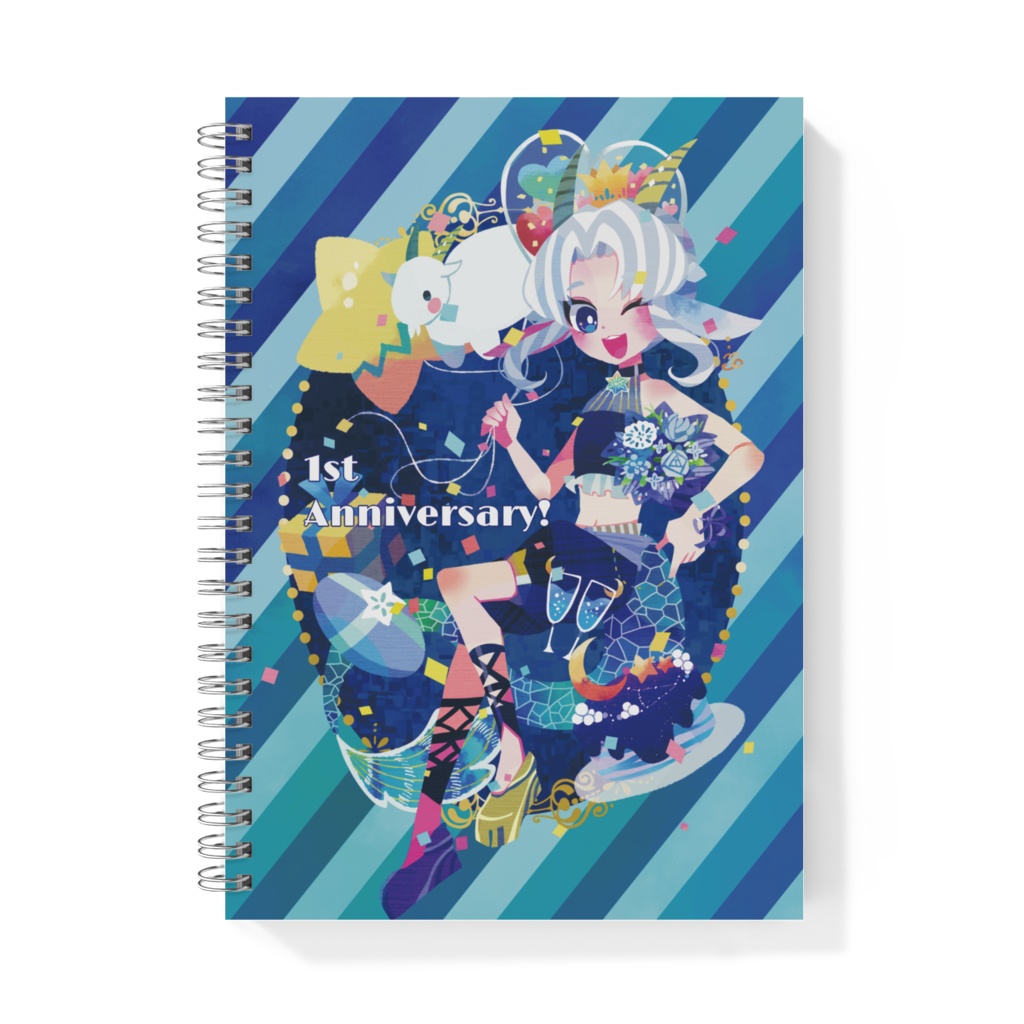 花糸宮芽依 リングノートB(1周年Ver.) A5