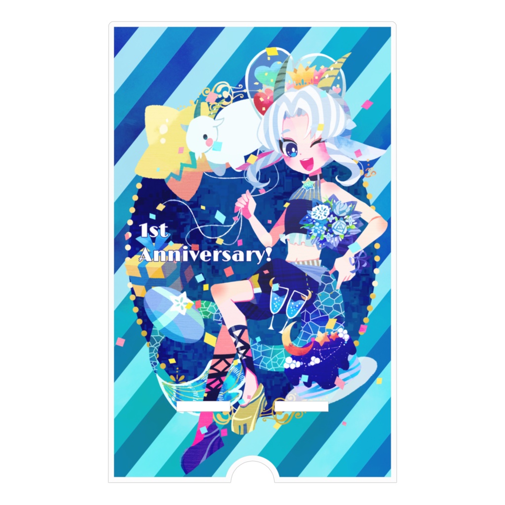 花糸宮芽依 アクリルスマホスタンド(1周年Ver.)