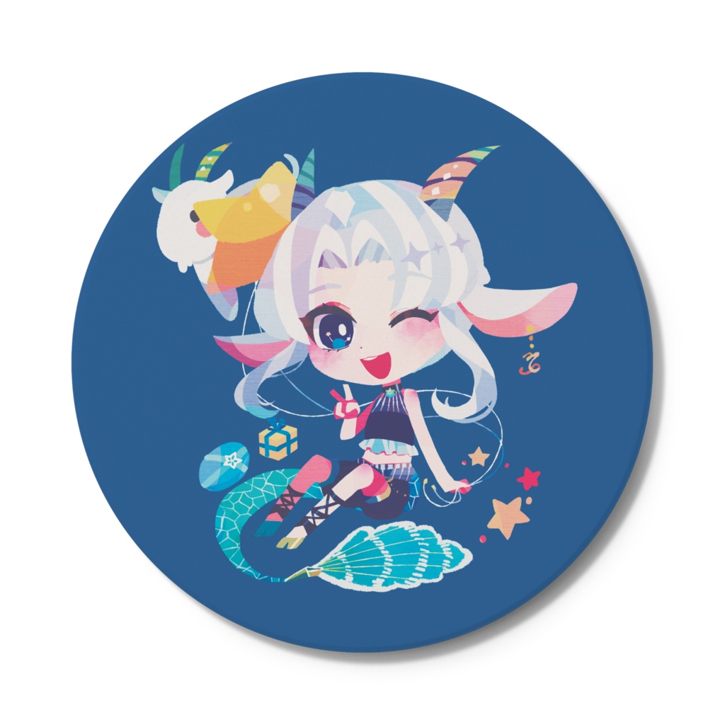 花糸宮芽依 コースター(1周年Ver.)