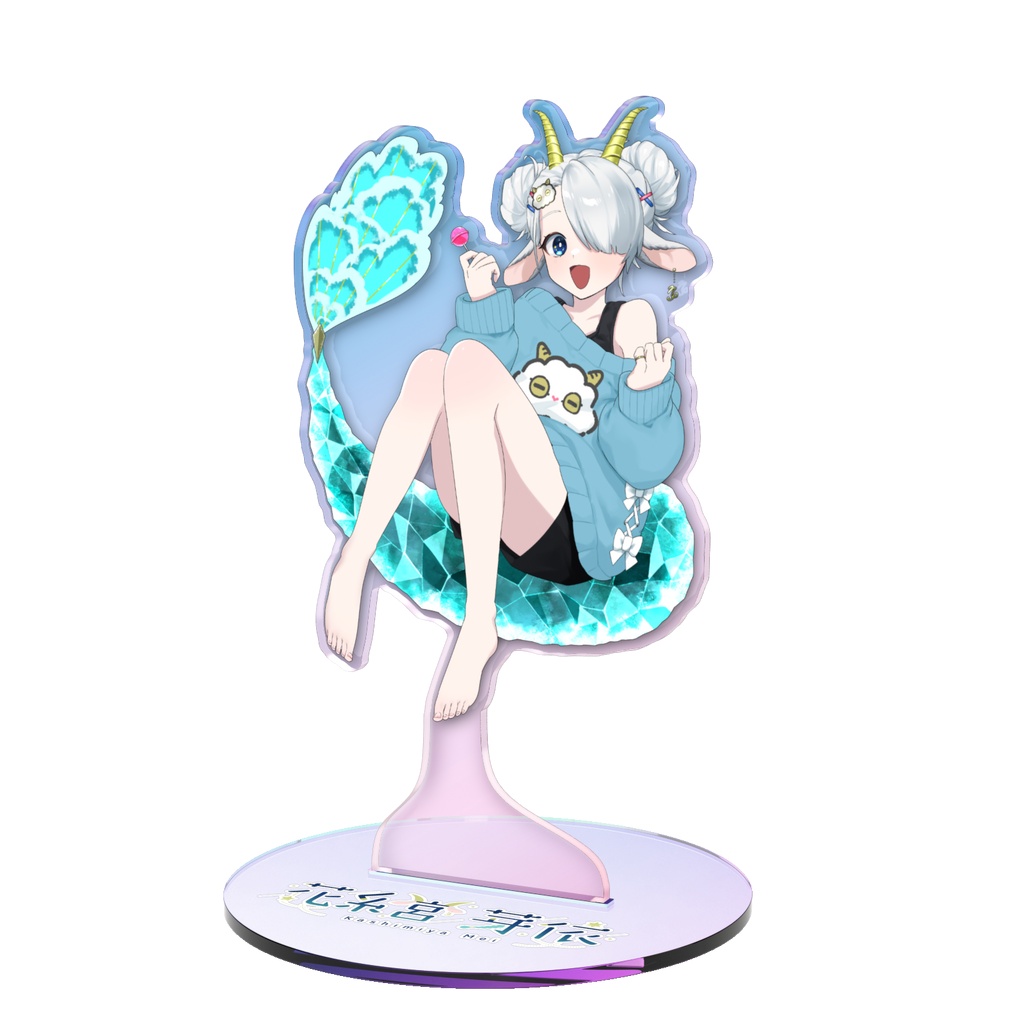 花糸宮芽依 アクリルフィギュア(お団子Ver.)