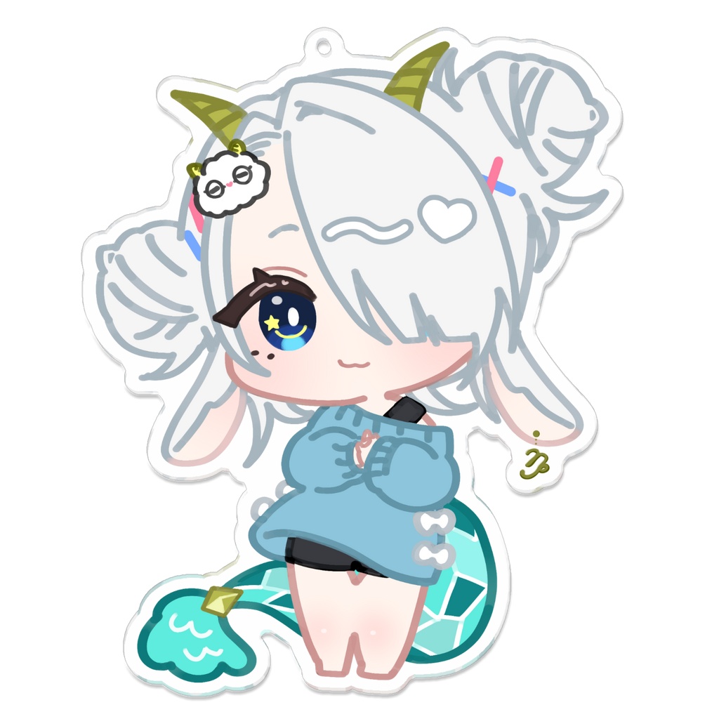 アクリルキーホルダー(ルームウェアVer.)