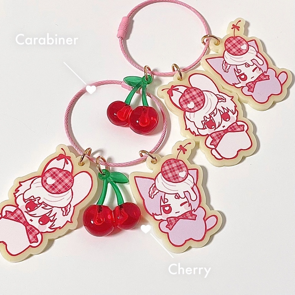 🍒ngroカラビナキーホルダー