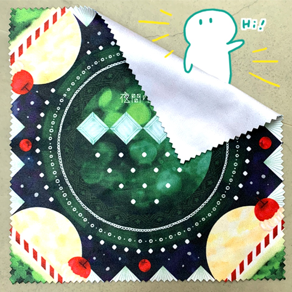 クリーナークロス(めがねふき) 夜のクリームソーダ