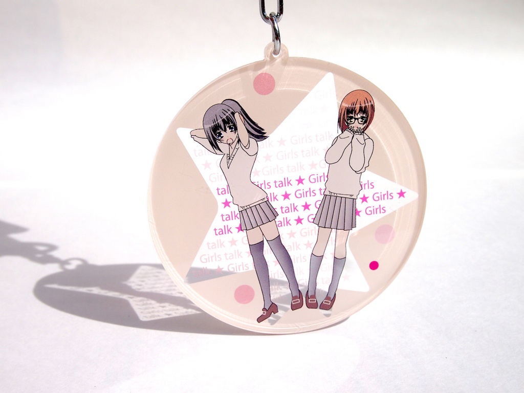 《110×85mmサイズ》★10個より作成★アクリルキーホルダー作成