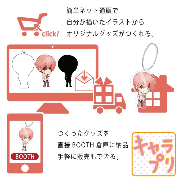 《110×85mmサイズ》★10個より作成★アクリルキーホルダー作成