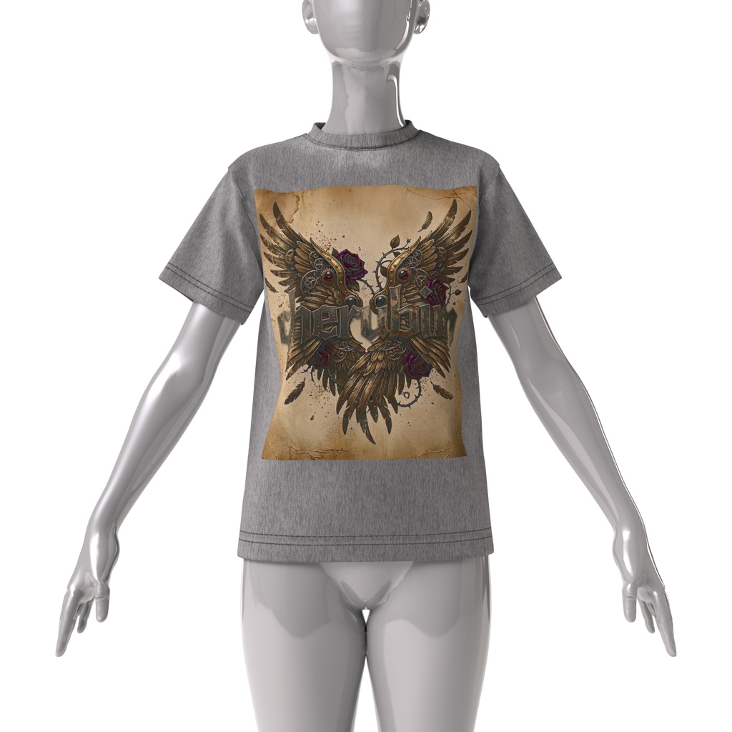 【エリス生誕祭記念】cherubim 智天使完全体ロゴ ビッグTシャツ