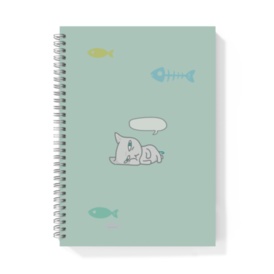 ふて寝コ リングノート