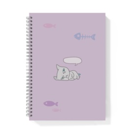 ふて寝コ リングノート