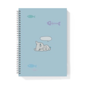 ふて寝コ リングノート