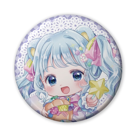 彩羽かのん缶バッジ(ハロウィン衣装)
