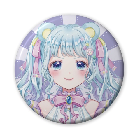 彩羽かのん缶バッジ(ハロウィン衣装)