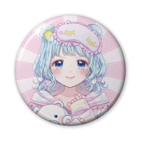 彩羽かのん缶バッジ(部屋着衣装)