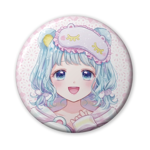 彩羽かのん缶バッジ(部屋着衣装)