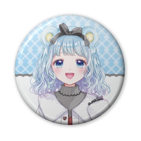 彩羽かのん缶バッジ(冬お出かけ衣装)