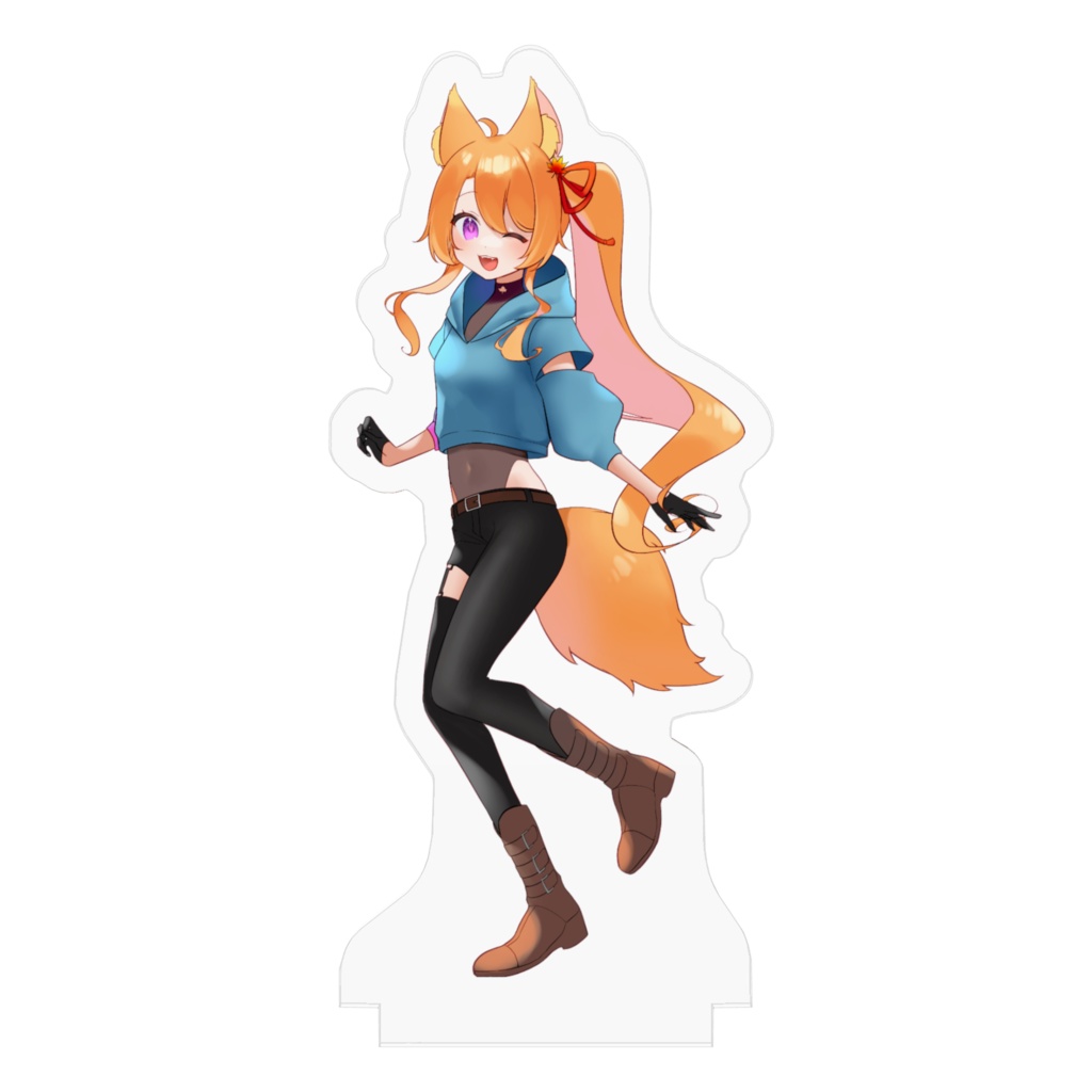 南夜わんこアクリルフィギュア(新衣装Ver)