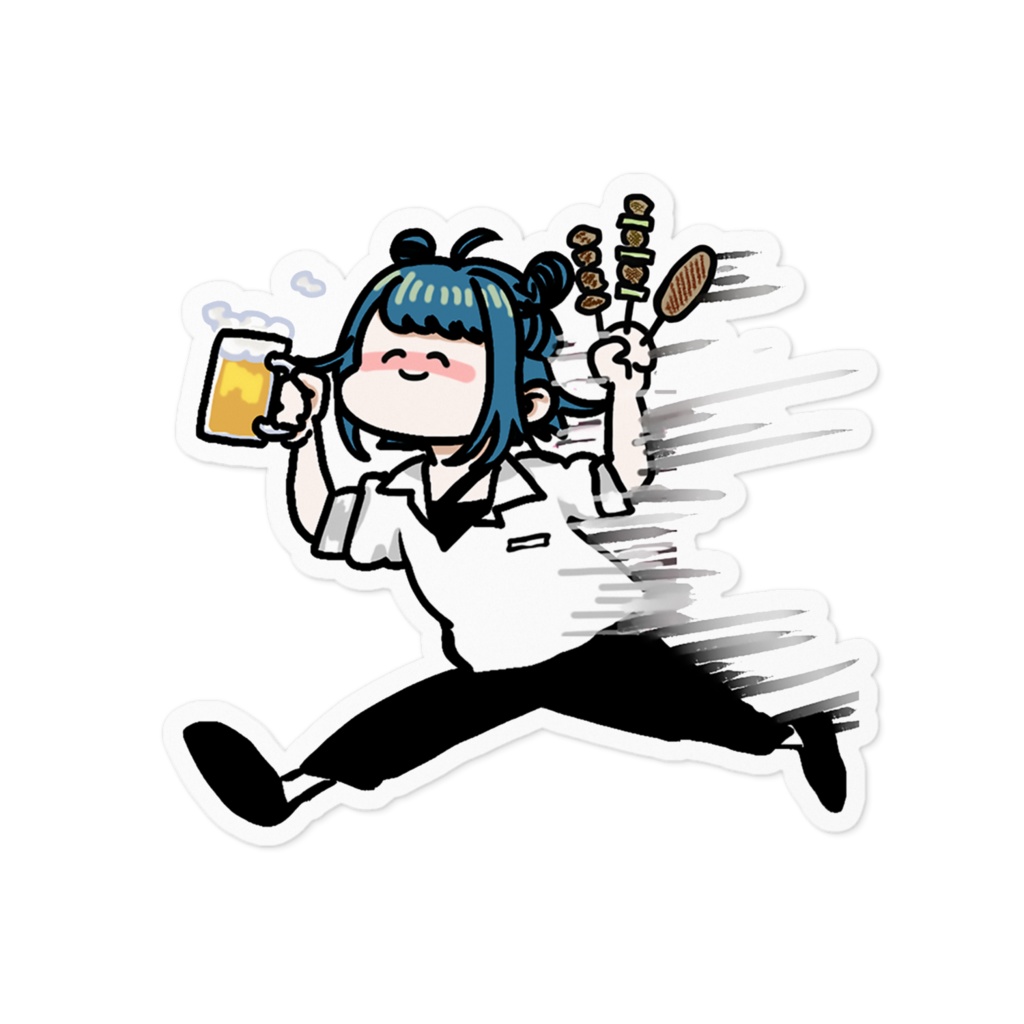お祭りステッカー