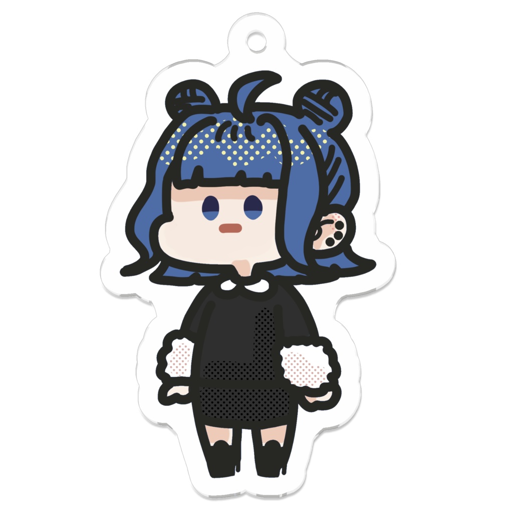 もちもちニュイちゃんアクリルキーホルダー