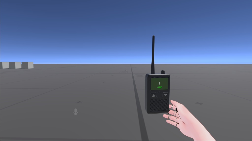 VRChat Udon用 トランシーバーギミック