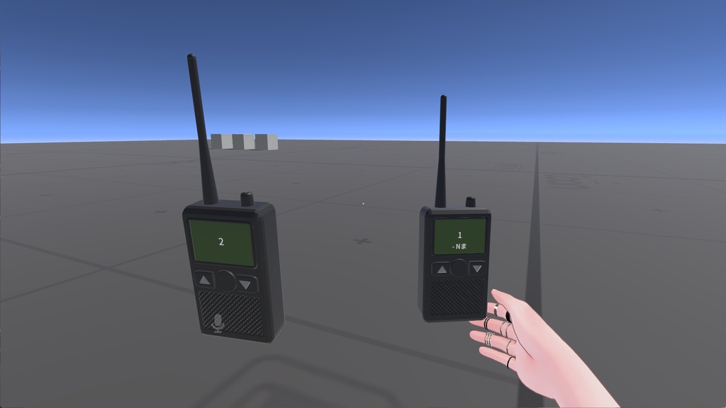 VRChat Udon用 トランシーバーギミック