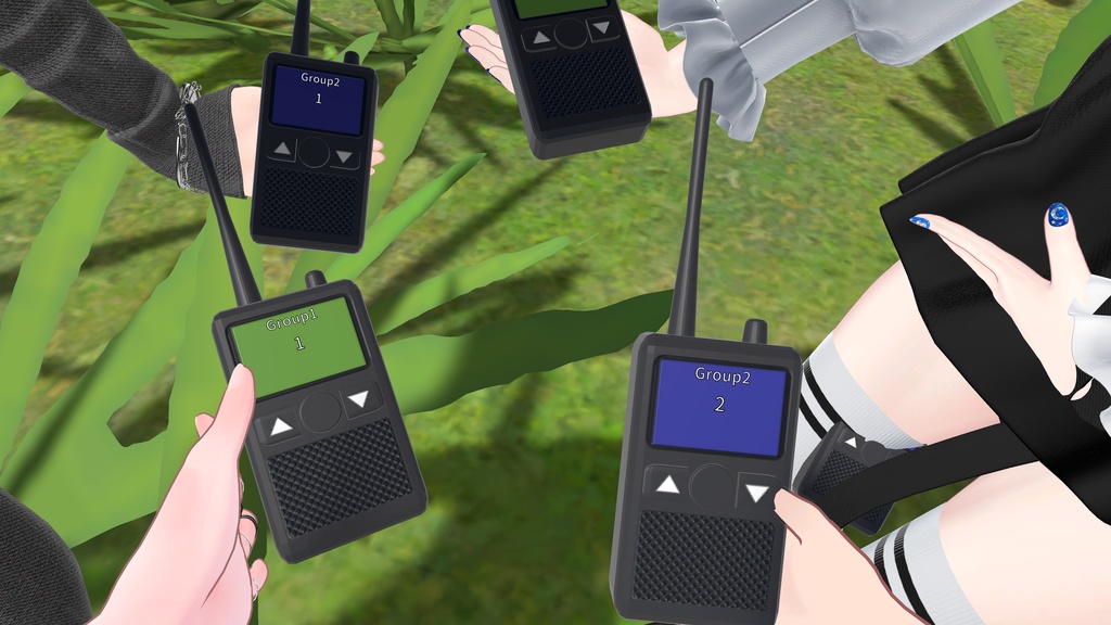 VRChat Udon用 トランシーバーギミック