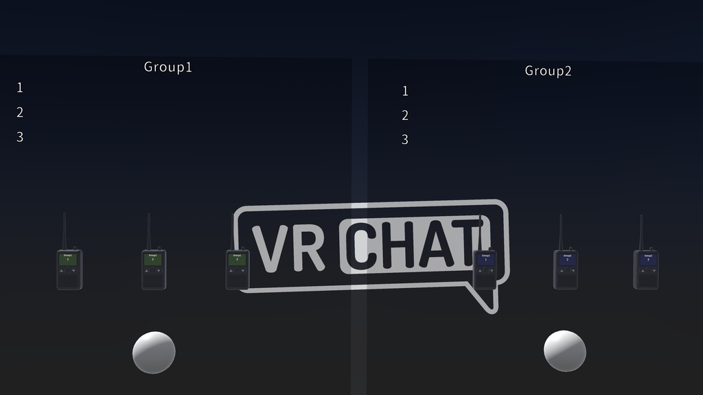 VRChat Udon用 トランシーバーギミック