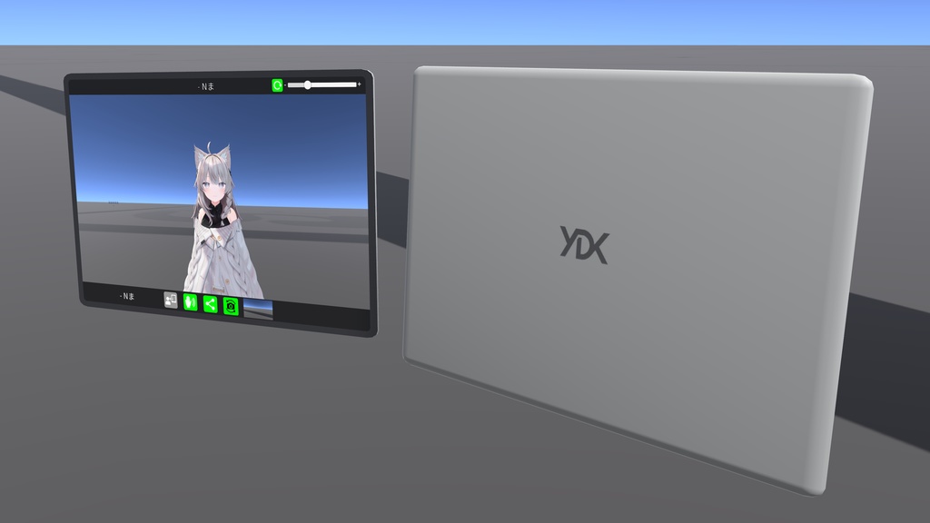 VRChat Udon用 ビデオ通話ギミック
