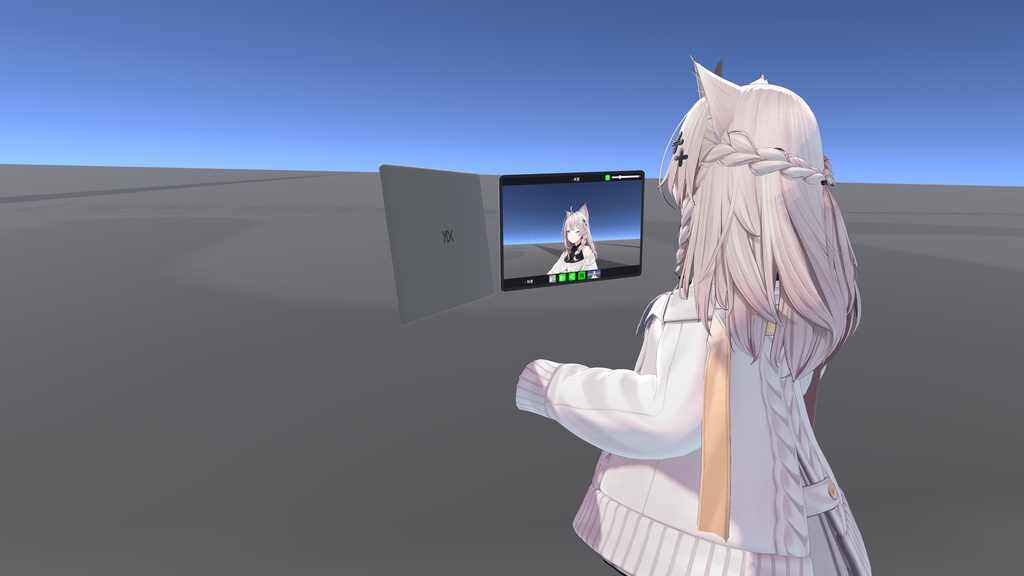 VRChat Udon用 ビデオ通話ギミック