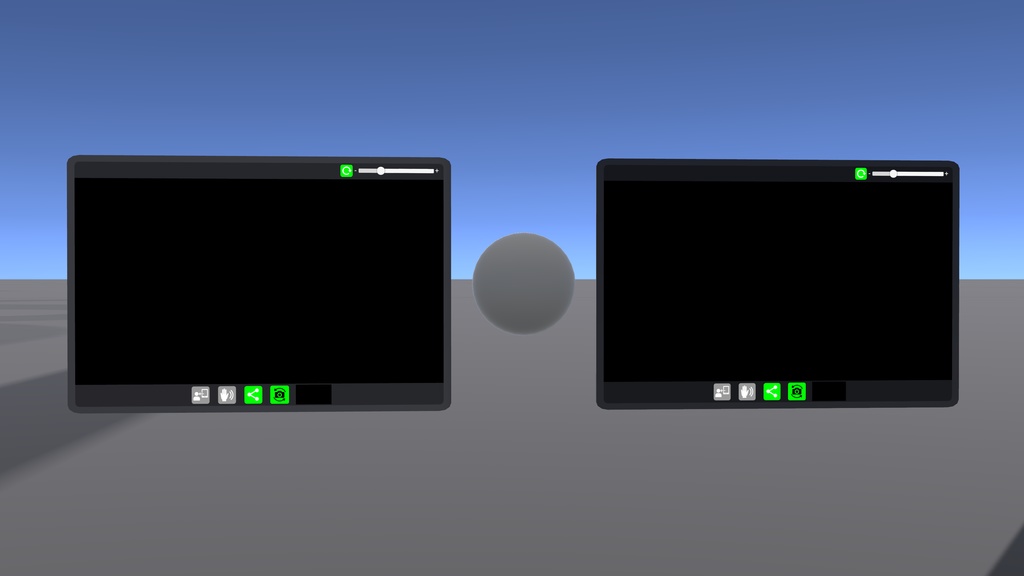 VRChat Udon用 ビデオ通話ギミック