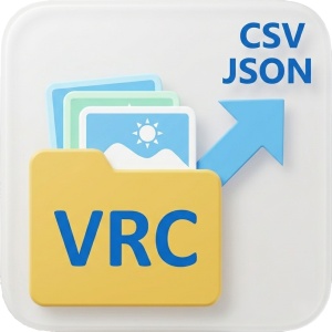 【VRChatの写真フォルダからワールド情報を抽出するツール】VRCPhotoTagExport
