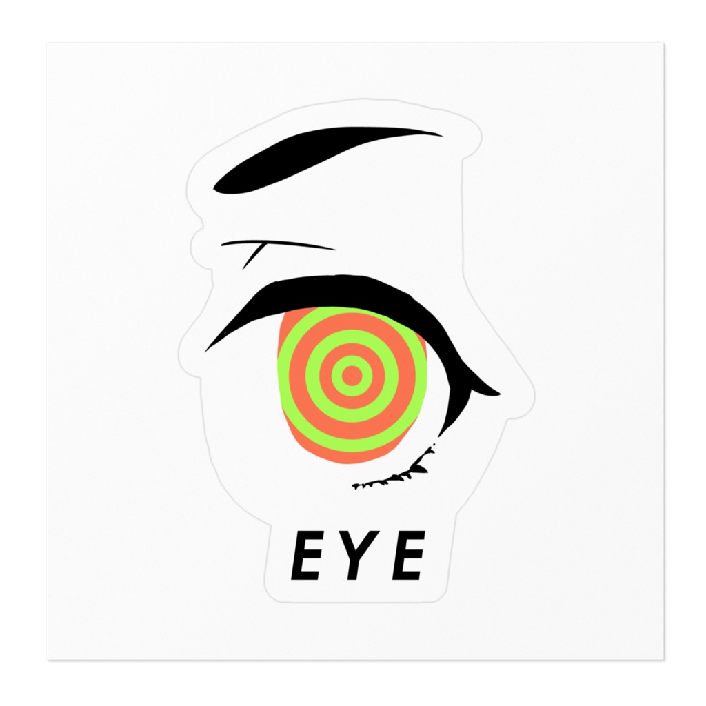 EYEステッカー 娘
