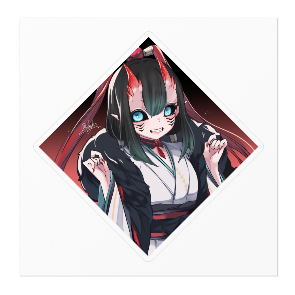 【Vるるふ】ステッカー【通常衣装】