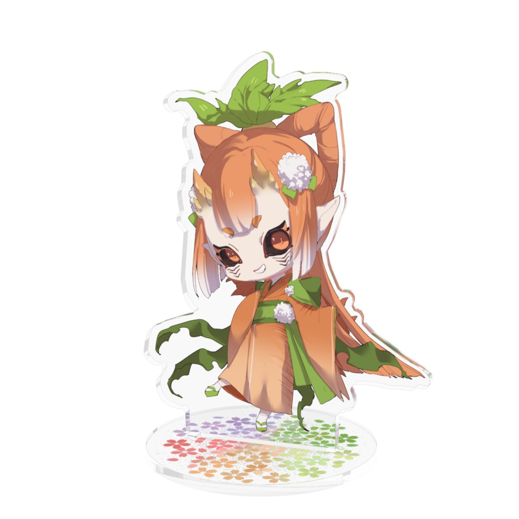【Vるるふ】アクリルスタンド【野菜衣装】