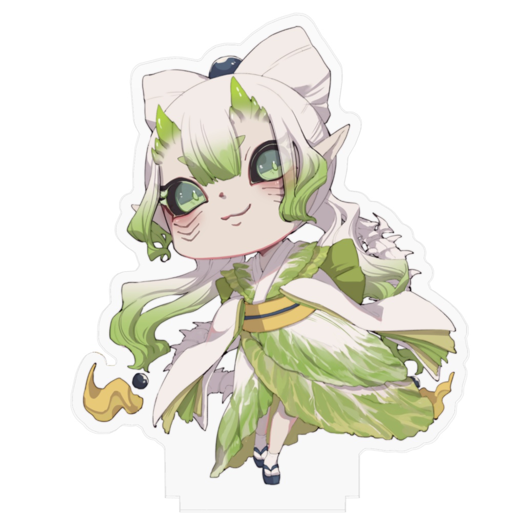 【Vるるふ】アクリルスタンド【野菜衣装/白菜】