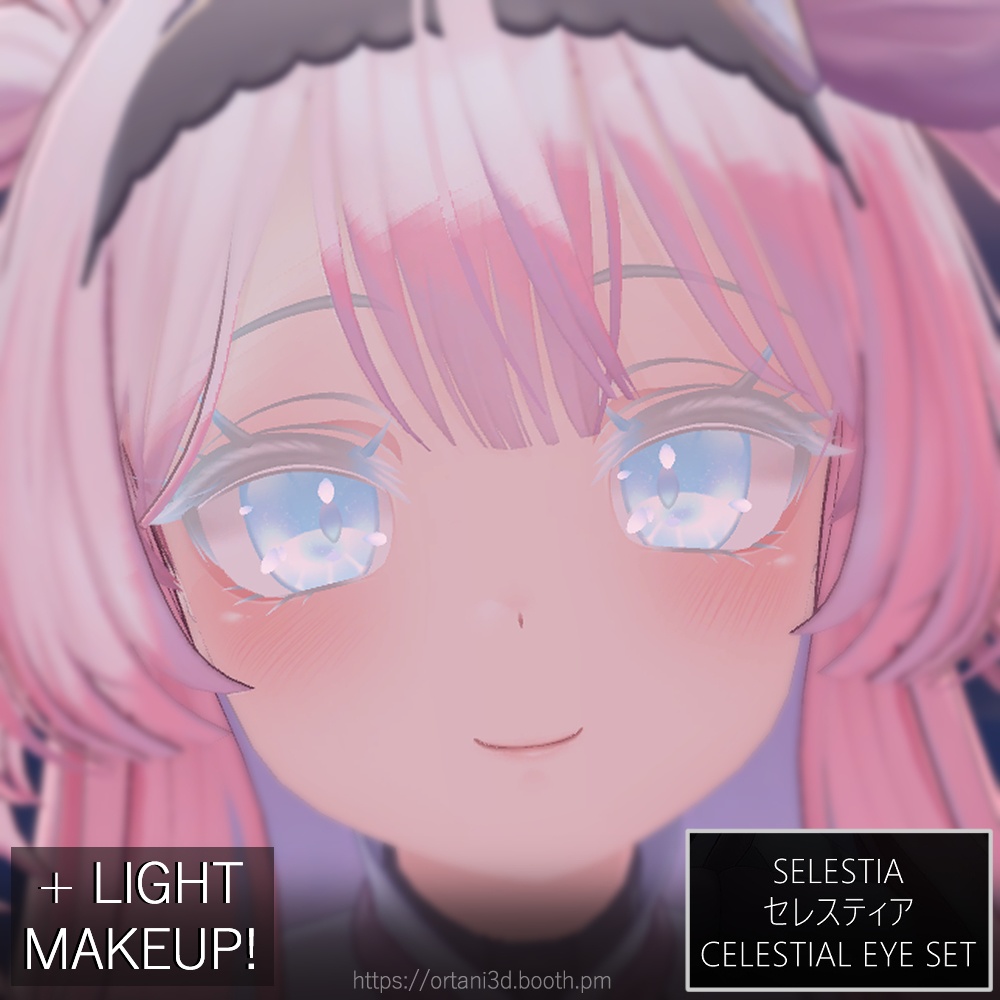「セレスティア」 (Selestia) Celestial Eye texture + Makeup