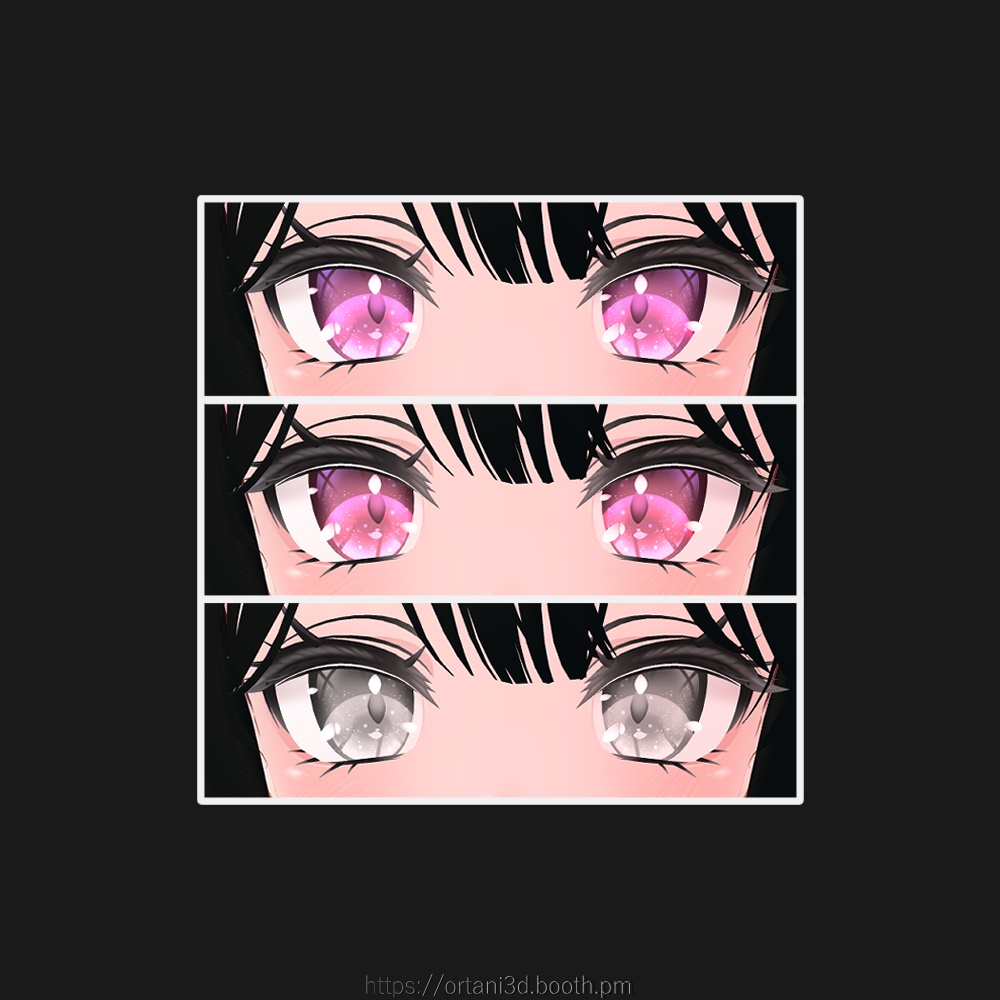 「セレスティア」(Selestia) Sparkle Eye texture + Makeup