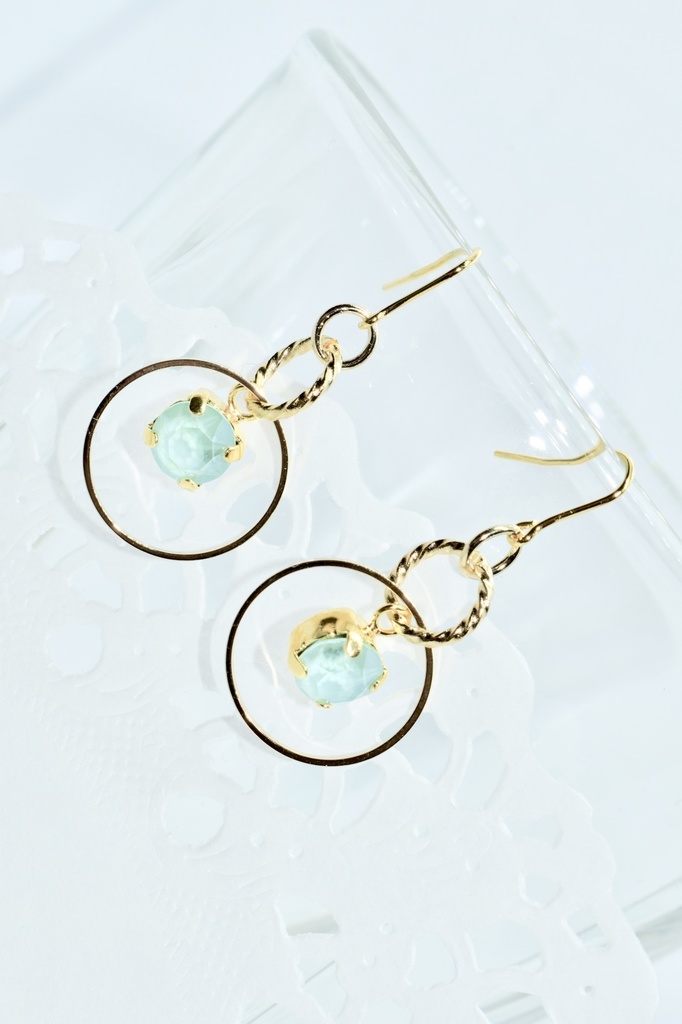 残4)DC*リシイメージピアスA(サークル)