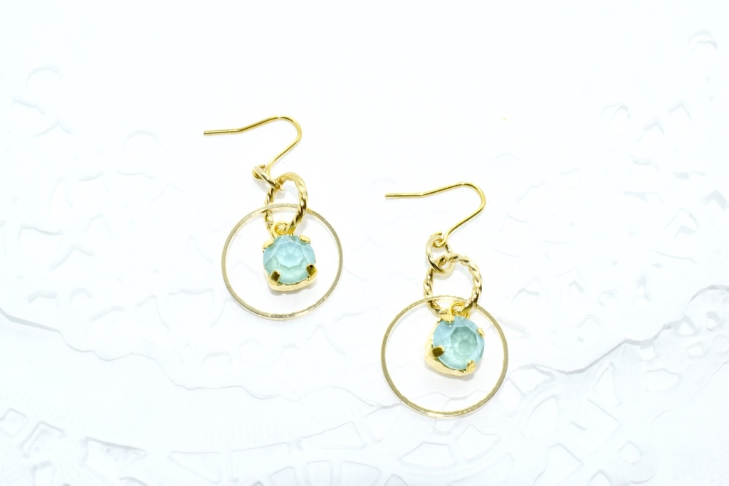 残4)DC*リシイメージピアスA(サークル)