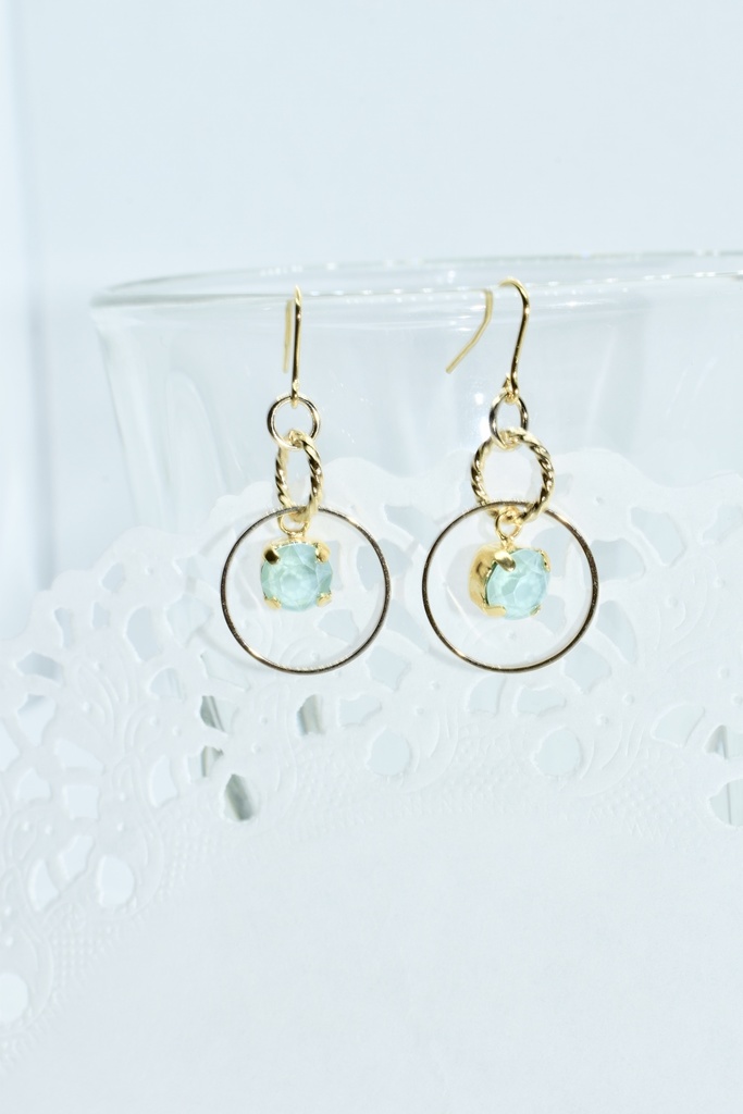 残4)DC*リシイメージピアスA(サークル)