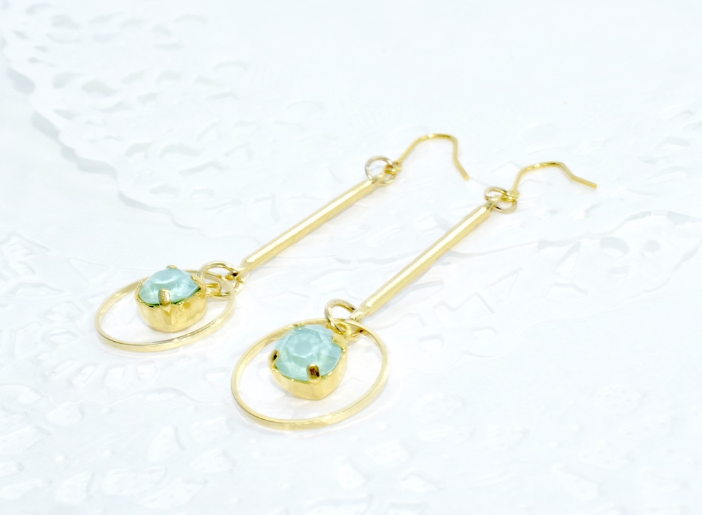 残8)DC*リシイメージピアスB(ストレート)