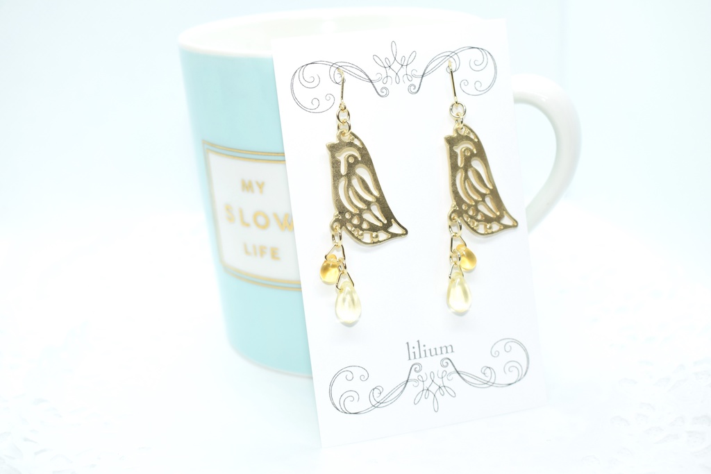 再販/鬼滅*我妻善逸&うこぎピアスA