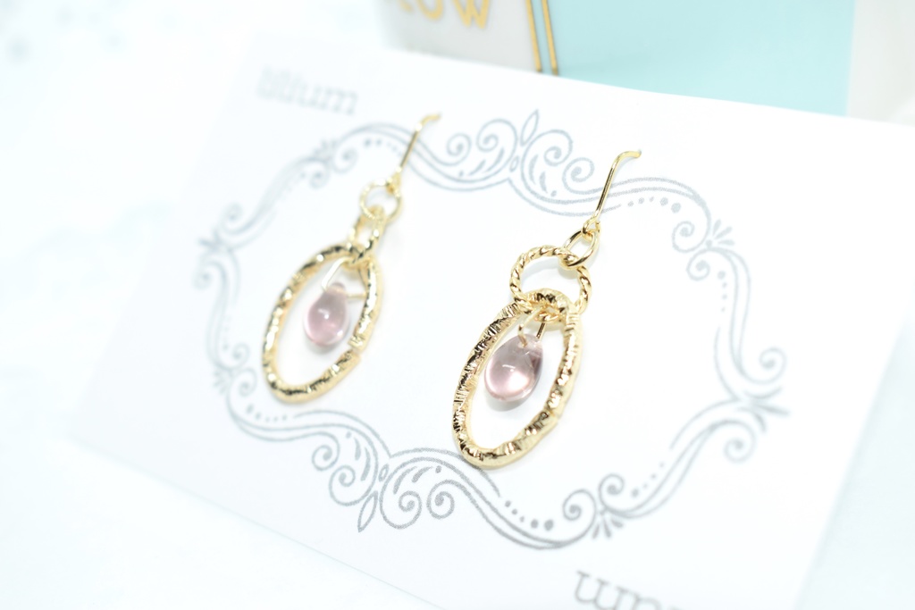 鬼滅*胡蝶しのぶ ティアドロップピアスB