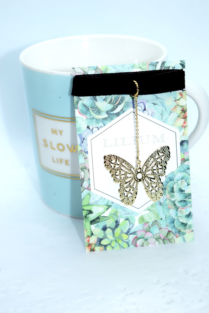 ベルベットチョーカー【バタフライ】